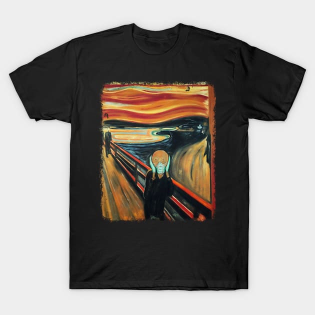 Covid Scream T-Shirt by jonah block